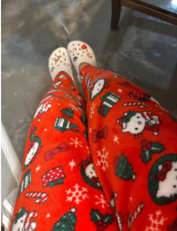 Christmas Hello Kitty Pants