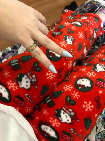 Christmas Hello Kitty Pants